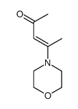 (3E)-4-morpholin-4-yl-pent-3-en-2-one结构式