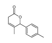 3-methyl-2-(4-methylphenyl)-2,5-dihydropyran-6-one Structure