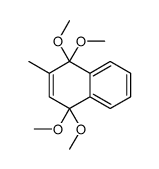 1,1,4,4-tetramethoxy-2-methylnaphthalene结构式