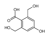 4-hydroxy-2,6-bis(hydroxymethyl)benzoic acid结构式