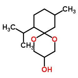 Menthone 1,2-glycerol ketal Structure