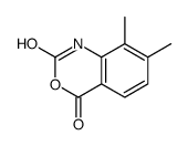 7,8-dimethyl-1H-3,1-benzoxazine-2,4-dione Structure