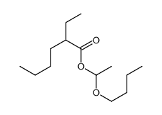 1-butoxyethyl 2-ethylhexanoate Structure