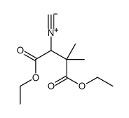 diethyl 3-isocyano-2,2-dimethylbutanedioate Structure