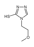 4-(2-METHOXYETHYL)-4H-1,2,4-TRIAZOLE-3-THIOL structure