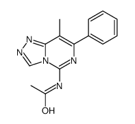 N-(8-methyl-7-phenyl-[1,2,4]triazolo[4,3-c]pyrimidin-5-yl)acetamide Structure