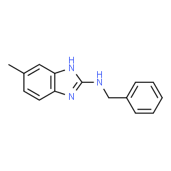 N-Benzyl-6-methyl-1H-benzimidazol-2-amine结构式