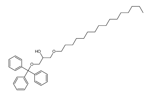 (+/-)1-O-HEXADECYL-3-O-TRIPHENYLMETHYLGLYCEROL结构式