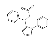 2-(2-nitro-1-phenylethyl)-1-phenylpyrrole结构式