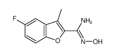 2-Benzofurancarboximidamide, 5-fluoro-N-hydroxy-3-methyl- picture