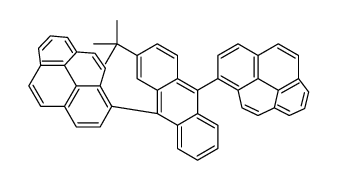 1-(2-tert-butyl-10-pyren-1-ylanthracen-9-yl)pyrene Structure