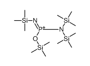 [bis(trimethylsilyl)amino]-trimethylsilylimino-trimethylsilyloxyphosphanium Structure