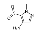 1-methyl-5-nitropyrazol-4-amine结构式