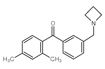 3'-AZETIDINOMETHYL-2,4-DIMETHYLBENZOPHENONE picture