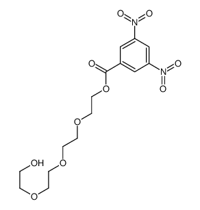 2-[2-[2-(2-hydroxyethoxy)ethoxy]ethoxy]ethyl 3,5-dinitrobenzoate结构式