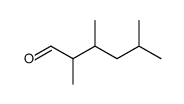 Hexanal, 2,3,5-trimethyl Structure