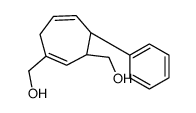 [(1S,7S)-3-(hydroxymethyl)-7-phenylcyclohepta-2,5-dien-1-yl]methanol Structure