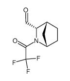 2-Azabicyclo[2.2.1]heptane-3-carboxaldehyde, 2-(trifluoroacetyl)-, exo- (9CI)结构式