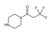 1-Propanone, 3,3,3-trifluoro-1-(1-piperazinyl) Structure