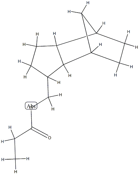 octahydro-4,7-methano-1H-indenemethyl propionate structure