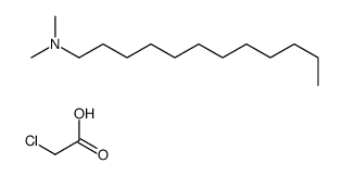 chloroacetic acid, compound with dimethyldodecylamine (1:1) picture