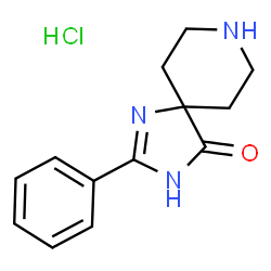 2-Phenyl-1,3,8-triazaspiro[4.5]dec-1-en-4-one hydrochloride图片