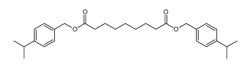 Azelaic acid bis(p-isopropylbenzyl) ester结构式