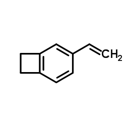 4-乙烯基苯并环丁烯结构式