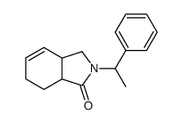 2-(1-Phenyl-ethyl)-2,3,3a,6,7,7a-hexahydro-isoindol-1-one Structure