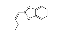 (E)-2-(1-Butenyl)-1,3,2-benzodioxaborole structure