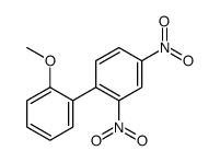 1-(2-methoxyphenyl)-2,4-dinitrobenzene结构式