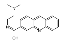 N-[2-(dimethylamino)ethyl]acridine-3-carboxamide结构式