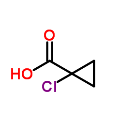 1-Chlorocyclopropanecarboxylic acid Structure
