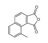 Naphtho[1,2-c]furan-1,3-dione, 9-methyl- (9CI) structure