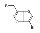 6-bromo-3-(bromomethyl)thieno[2,3-d][1,2]oxazole Structure