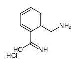 benzamide, 2-(aminomethyl)- structure