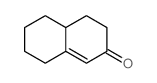 2(3H)-Naphthalenone,4,4a,5,6,7,8-hexahydro- Structure