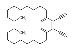 3,6-BIS(DECYL)PHTHALONITRILE结构式