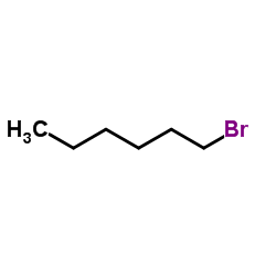 1-Bromohexane Structure