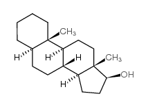 Androstan-17-ol, (5a,17b)-结构式