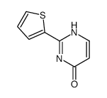 2-(噻吩-2-基)嘧啶-4-醇结构式