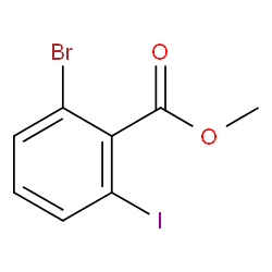 Methyl 2-bromo-6-iodobenzoate structure