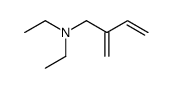 N,N-diethyl-2-methylidenebut-3-en-1-amine结构式