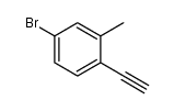 5-bromo-2-ethynyltoluene structure