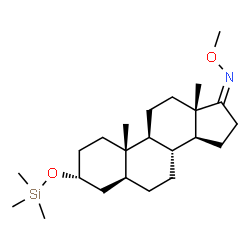 3α-(Trimethylsiloxy)-5α-androstan-17-one O-methyl oxime picture