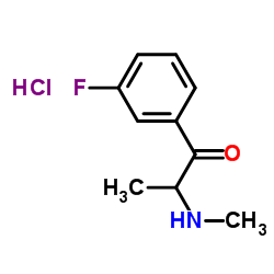 3-Fluoromethcathinone (hydrochloride) Structure