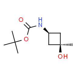 trans-tert-butyl 3-hydroxy-3-methylcyclobutylcarbamate picture