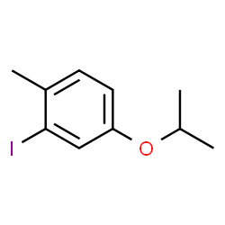 2-Iodo-4-isopropoxy-1-methylbenzene结构式