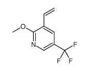 5-(trifluoromethyl)-2-Methoxy-3-vinylpyridine structure