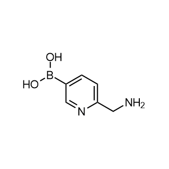 (6-(Aminomethyl)pyridin-3-yl)boronic acid picture